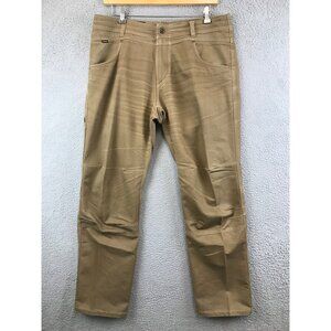 KUHL Crag Series Patina Dye  Straight Pants Men's Size 36x32‎ Tan